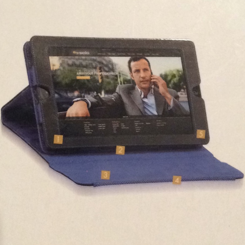 Solo. Tech Booklet, Protects Kindle Fire & Nexus 7